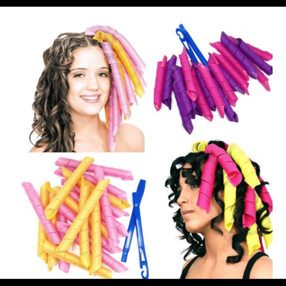 No-heat curlers— NEW